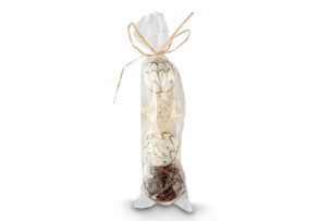 BALLOTA, https://konsimo.de/kollektion/ballota/ Dekorative Kugeln braun/weiß - Foto
