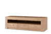 CALDO Gerader RTV-Schrank 150 cm mit Schubladen Eiche natur eiche natur - Foto 3