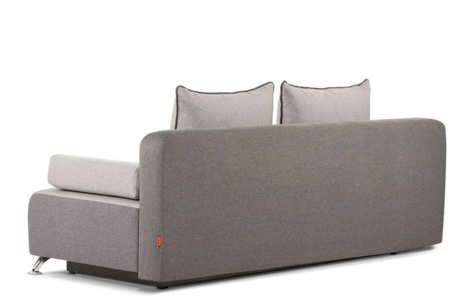 MASSIM 3-Sitzer Sofa mit Schlaffunktion grau dunkelgrau/hellgrau - Foto 2
