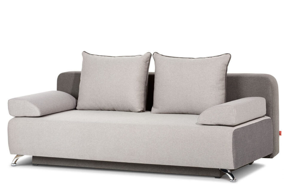 MASSIM 3-Sitzer Sofa mit Schlaffunktion grau dunkelgrau/hellgrau - Foto 1