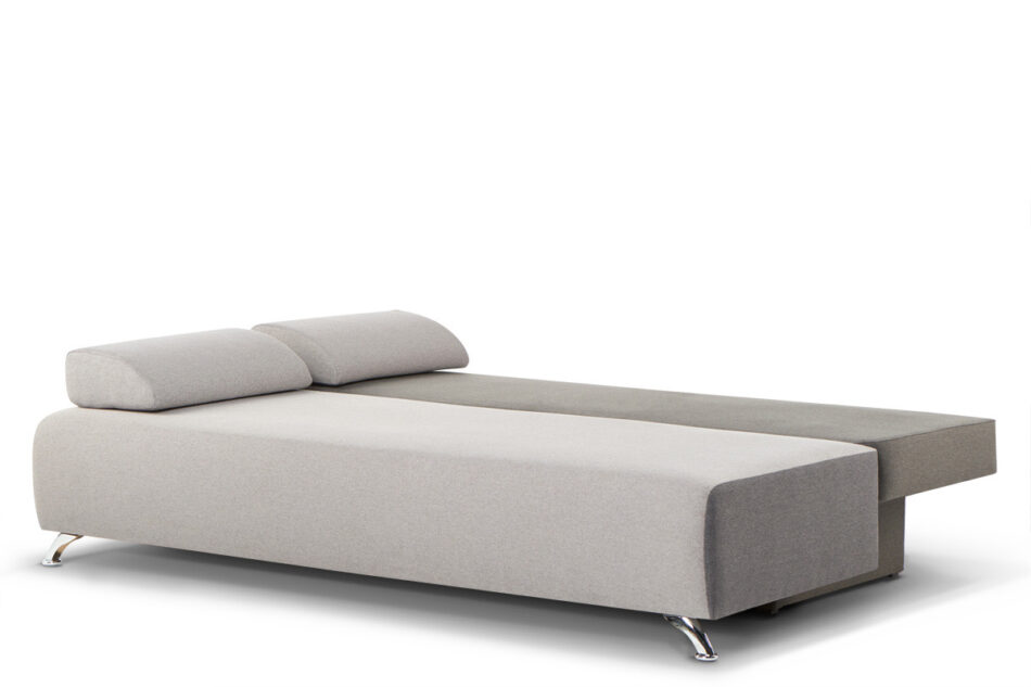 MASSIM 3-Sitzer Sofa mit Schlaffunktion grau dunkelgrau/hellgrau - Foto 3
