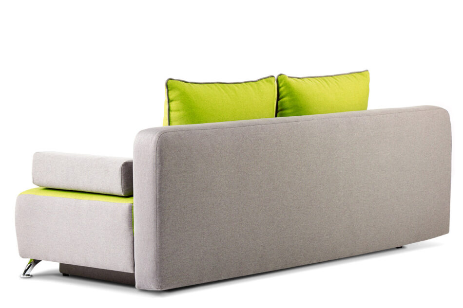 MASSIM 3-Sitzer-Sofa mit Schlaffunktion grün grün/grau - Foto 3