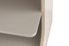 AVERO Bücherregal mit Regalen im skandinavischen Stil 55 cm Eiche grau eiche/grau-beige - Foto 5