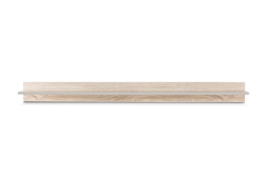 AVERO Wandregal 165 cm im skandinavischen Stil Eiche grau eiche/grau-beige - Foto 0