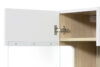 AVERO Hängeschrank im skandinavischen Stil 40 cm weiß mattweiß/glanzweiß/eiche - Foto 6