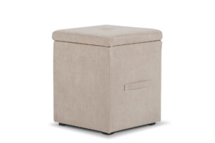 GRIDI, https://konsimo.de/kollektion/gridi/ Cube Pouffe mit Aufbewahrungsbox beige beige - Foto