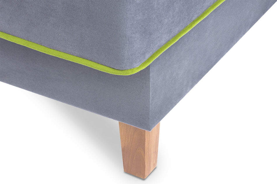 DOZER Bunter Sessel fürs Zimmer grau/grün - Foto 4