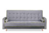 DOZER 3-Sitzer Sofa mit Schlaffunktion bunt grau/grün - Foto 1