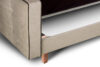 DOZER 3-Sitzer Sofa mit Schlaffunktion beige beige/braun - Foto 7