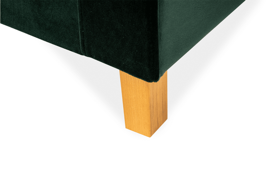 ERISO Flaschengrüner Samt-Sessel für das Wohnzimmer dunkelgrün - Foto 6