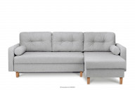 Ecksofa für das Wohnzimmer rechts oder links in Grau