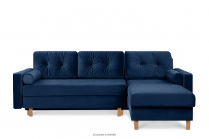 ERISO, https://konsimo.de/kollektion/eriso/ Ecksofa für das Wohnzimmer rechts oder links in Marineblau marineblau - Foto