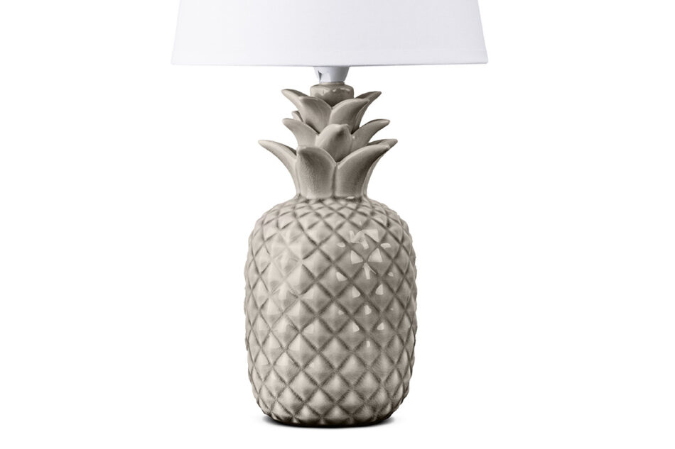 AREDI Weiße Ananas Lampe für Schlafzimmer 2tlg weiß - Foto 3