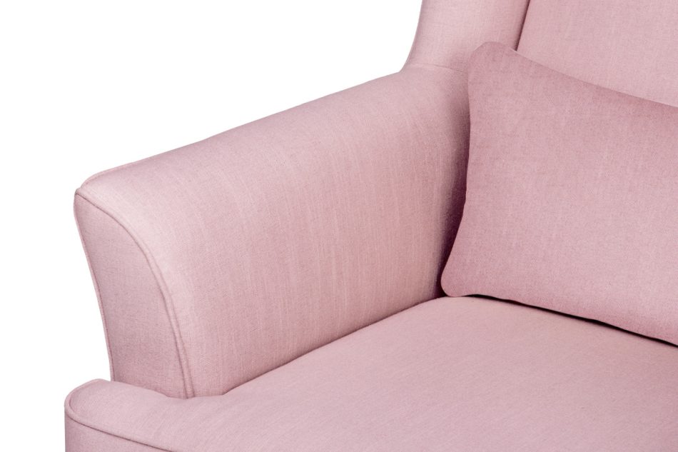 STRALIS Skandinavischer Sessel Puderrosa auf Beinen rosa - Foto 5