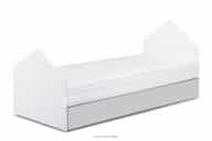 Bett "Haus" Grau