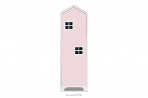MIRUM, https://konsimo.de/kollektion/mirum/ Kleiderschrank Baby Mädchen Haus rosa weiß/rosa - Foto