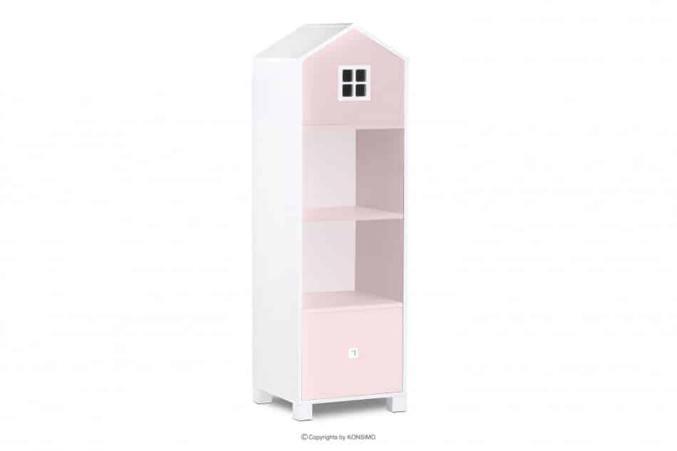 MIRUM Mädchenhaus-Möbel-Set rosa 6 Elemente weiß/grau/rosa - Foto 8