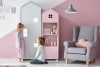 MIRUM Mädchenhaus-Möbel-Set rosa 6 Elemente weiß/grau/rosa - Foto 22