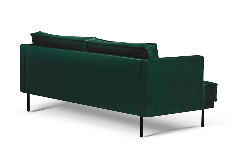 GANZO 3-Sitzer-Sofa für Wohnzimmer mit Kissen Flasche grün dunkelgrün/hellgrün - Foto 3