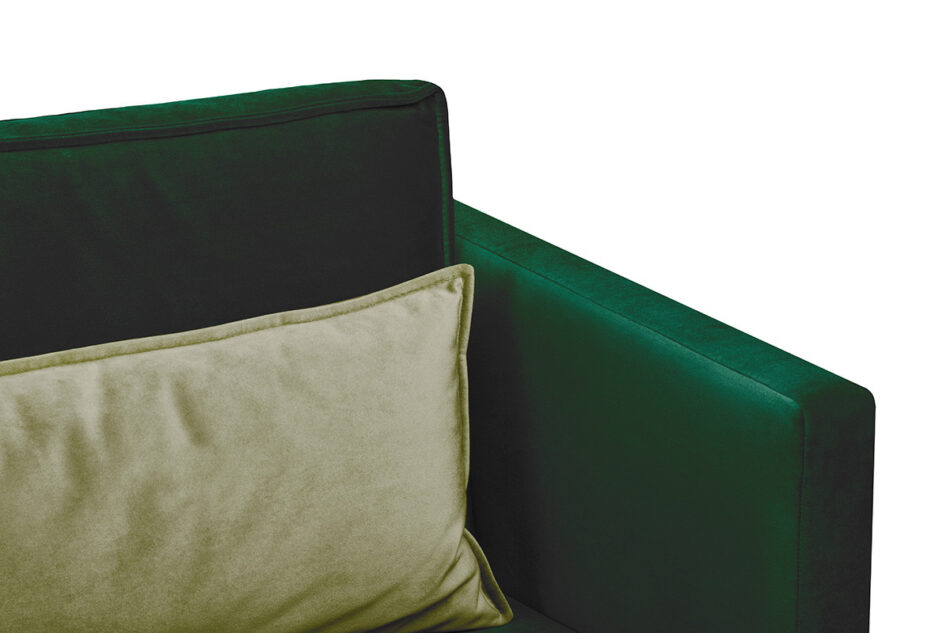 GANZO 3-Sitzer-Sofa für Wohnzimmer mit Kissen Flasche grün dunkelgrün/hellgrün - Foto 4