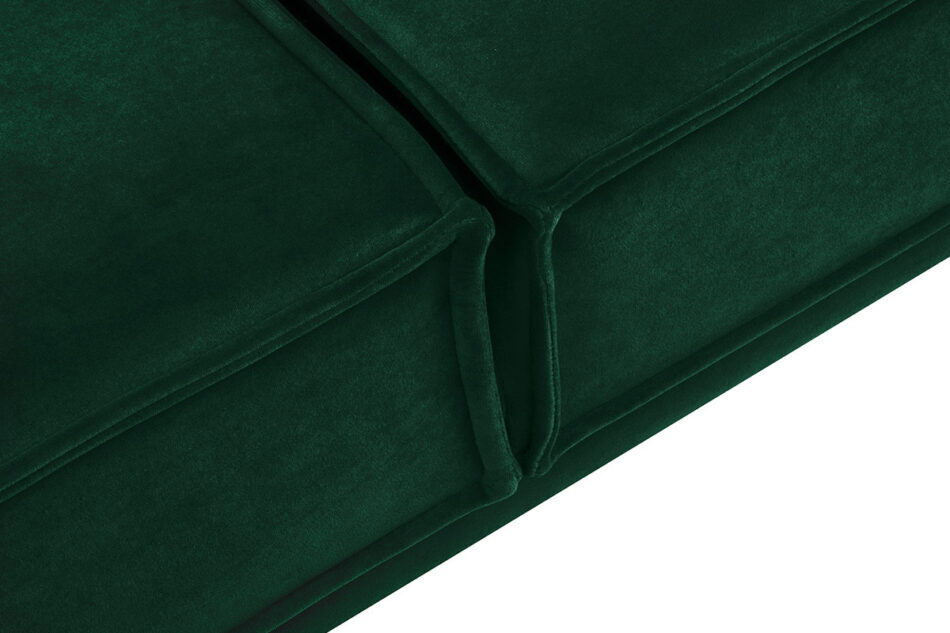 GANZO 3-Sitzer-Sofa für Wohnzimmer mit Kissen Flasche grün dunkelgrün/hellgrün - Foto 5