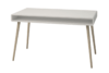 SOFTLINE Großer skandinavischer Schreibtisch auf Beinen weiß weiß/eiche - Foto 5