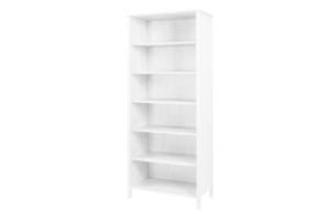 CUCULI, https://konsimo.de/kollektion/cuculi/ Offenes Bücherregal aus Kiefer mit 80 cm weiß weiß - Foto