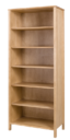 Offenes Bücherregal aus Kiefer mit 80 cm eichenfarben