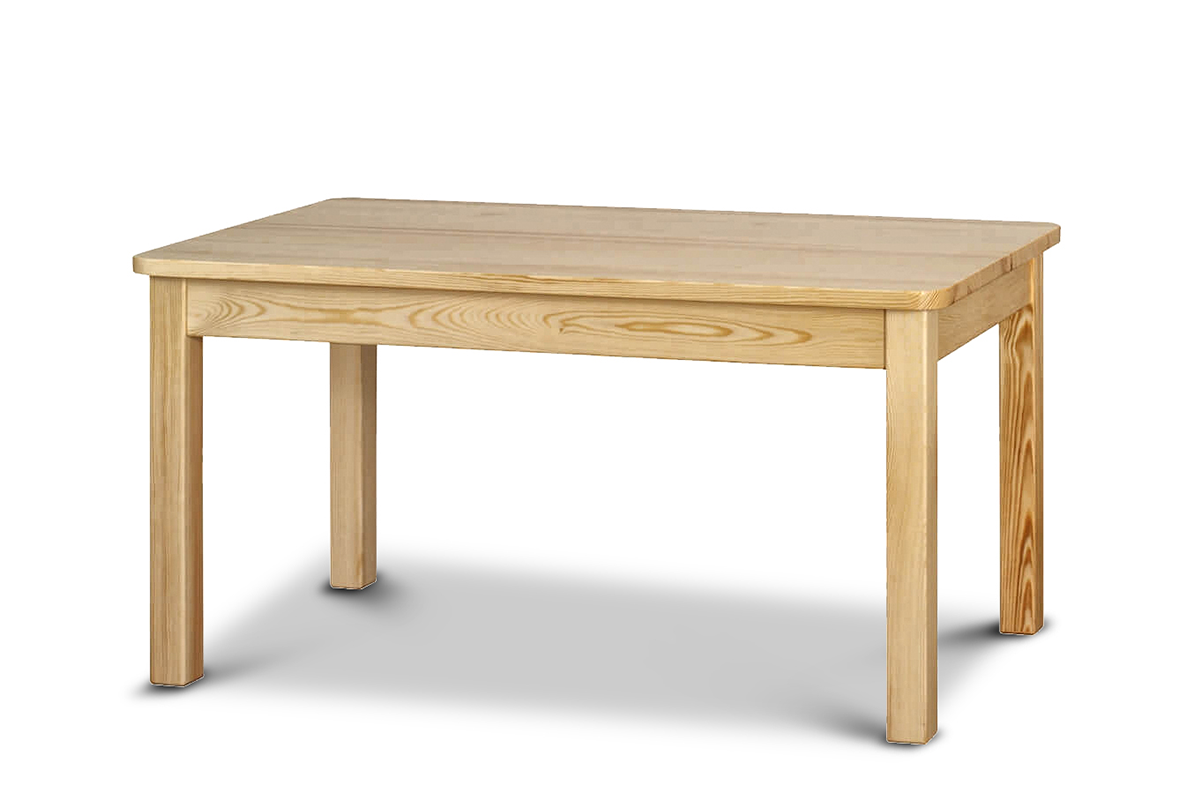 Gerader Couchtisch in Kiefer