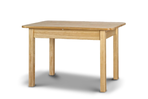 LISSO, https://konsimo.de/kollektion/lisso/ Ausziehbarer Tisch aus Kiefer 120 cm natürliches pinienholz - Foto