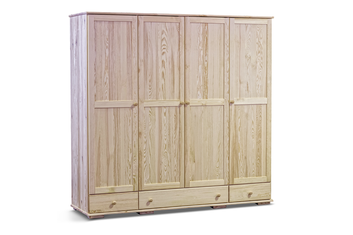 Großer Kleiderschrank Kiefer groß cm