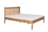 Doppelbettgestell aus Holz 160 x 200 Eiche