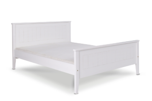 RONTI, https://konsimo.de/kollektion/ronti/ Rahmen für Bett 90 x 200 cm weiß weiß - Foto