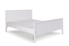 Rahmen für Bett 180 x 200 cm weiß