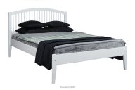Bettgestell aus Kiefernholz 160 x 200 weiß