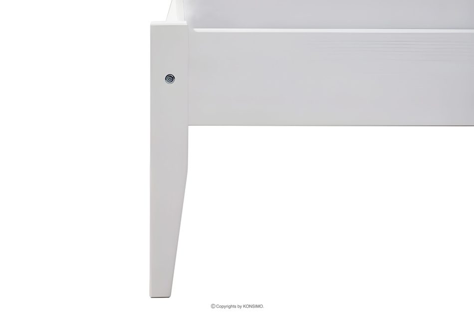 ALPI Bettgestell aus Kiefernholz 140 x 200 Eiche eiche - Foto 4