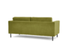TOZZI Samt-Sofa 200 cm auf Metallfüßen in olivgrün olive - Foto 4