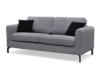 KAPI Sofa mit abnehmbarem Bezug grau grau - Foto 2