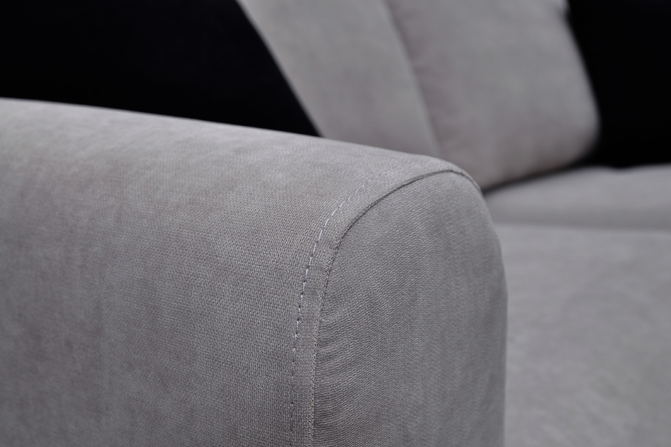 KAPI Sofa mit abnehmbarem Bezug grau grau - Foto 4