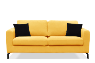 KAPI, https://konsimo.de/kollektion/kapi/ Sofa mit abnehmbarem Bezug gelb gelb - Foto