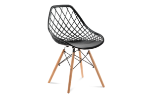 FAGIS, https://konsimo.de/kollektion/fagis/ Design Stuhl aus Kunststoff Schwarz schwarz - Foto