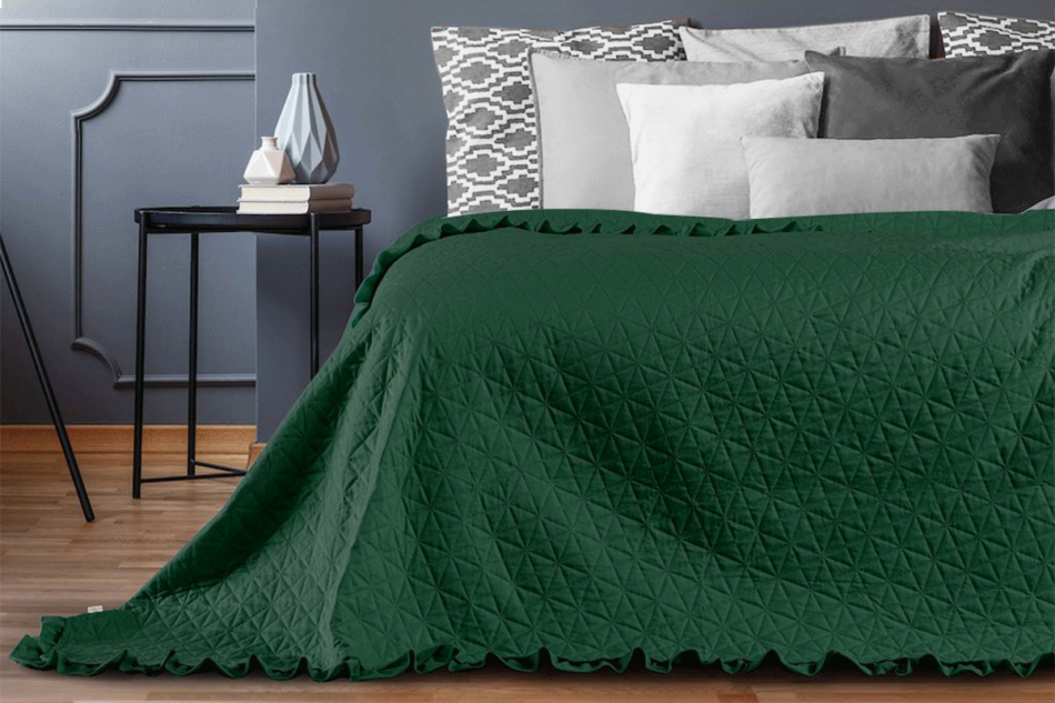 TILIA Tagesdecke dunkelgrün - Foto 2