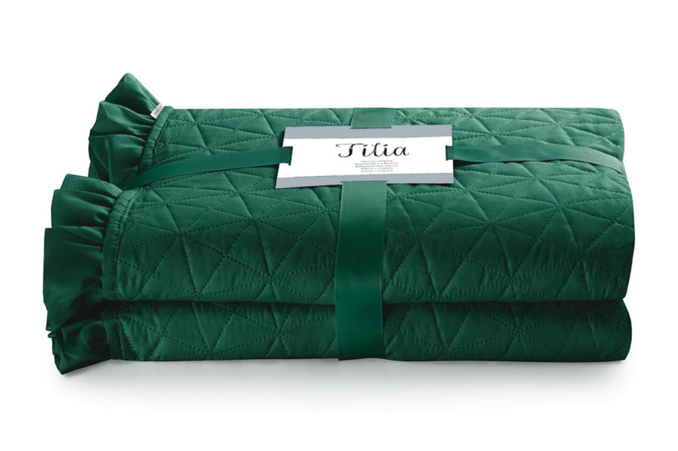 TILIA Tagesdecke dunkelgrün - Foto 0