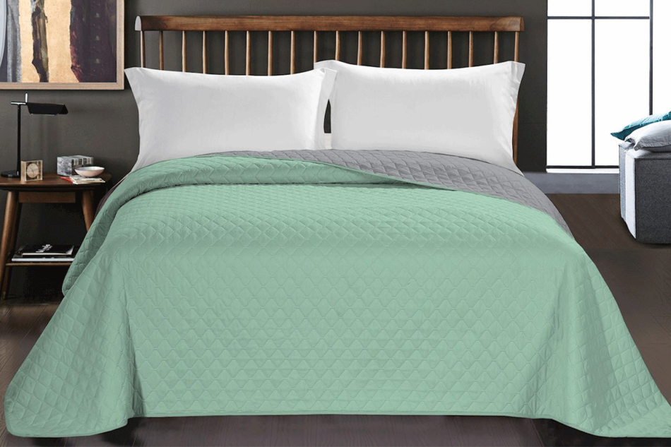 AXEL Tagesdecke mint/grau - Foto 1