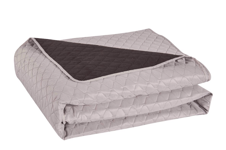 AXEL Tagesdecke silber/schwarz - Foto 1