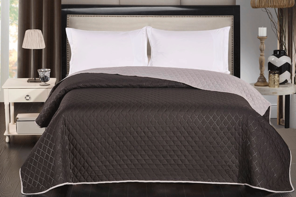 AXEL Tagesdecke silber/schwarz - Foto 2