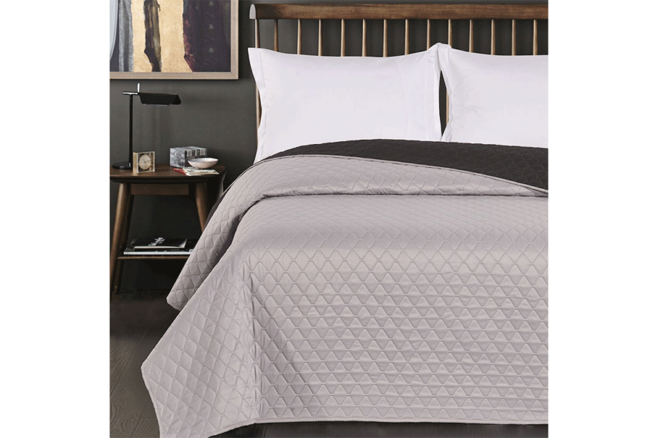 AXEL Tagesdecke silber/schwarz - Foto 4