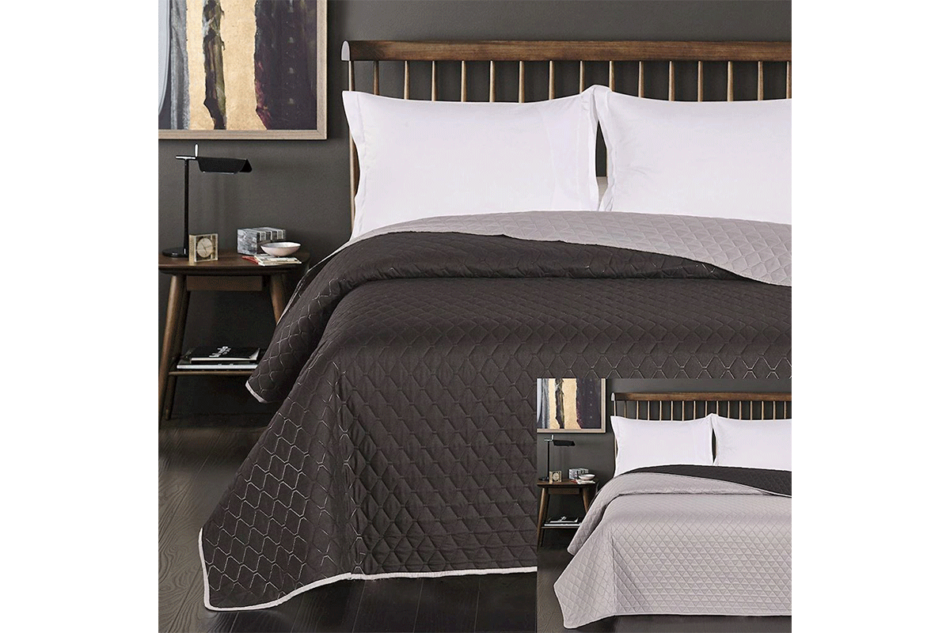 AXEL Tagesdecke silber/schwarz - Foto 3