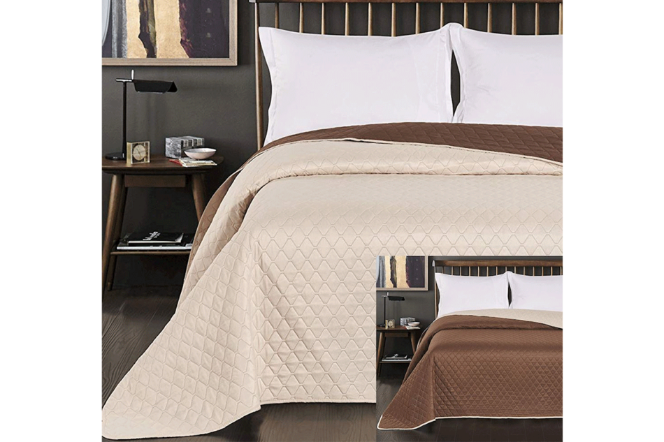 AXEL Tagesdecke creme/braun - Foto 4