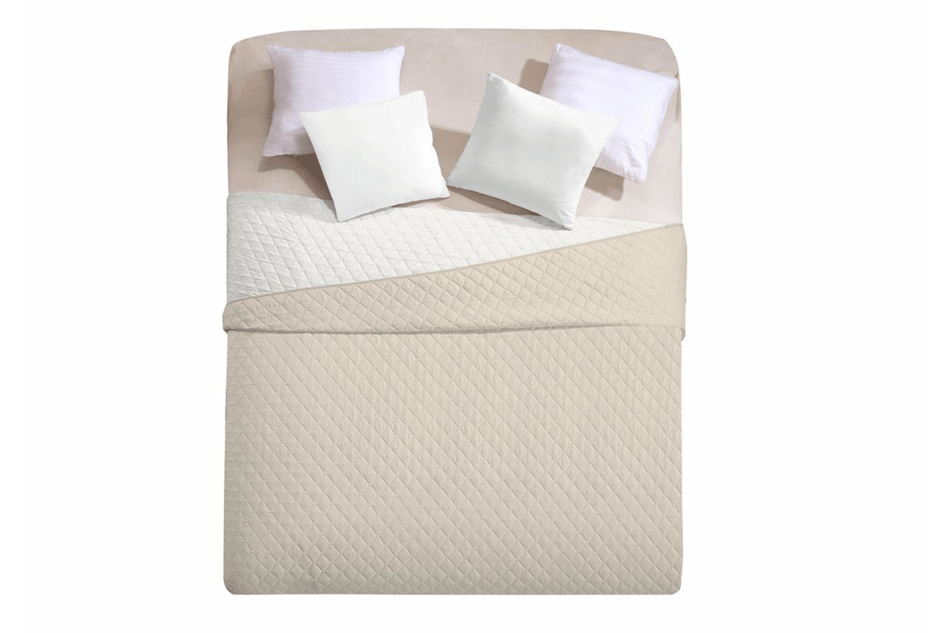 AXEL Tagesdecke beige/weiß - Foto 0